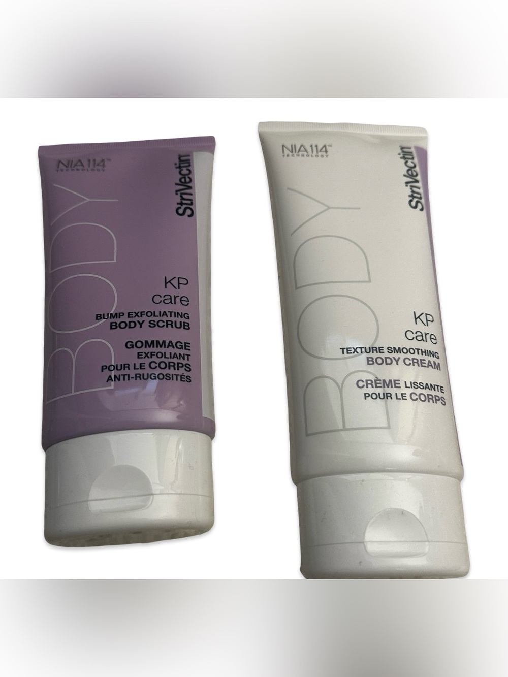 NEW StriVectin KP Care Body System and Advanced Sculpting Neck & Jawline Mask